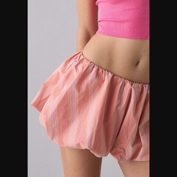 Kimchi Blue Anne Bubble Mini Skort Sz. L - Picture 4 of 7